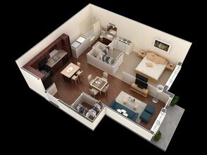 1x1 A1-A1G 09104 floor plan